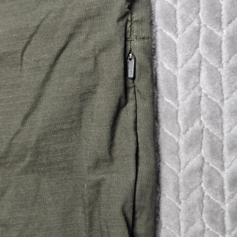 BYLT Premium Basics‎ Mens Cargo Shorts Olive Green Ripstop Stretch Size L 6in